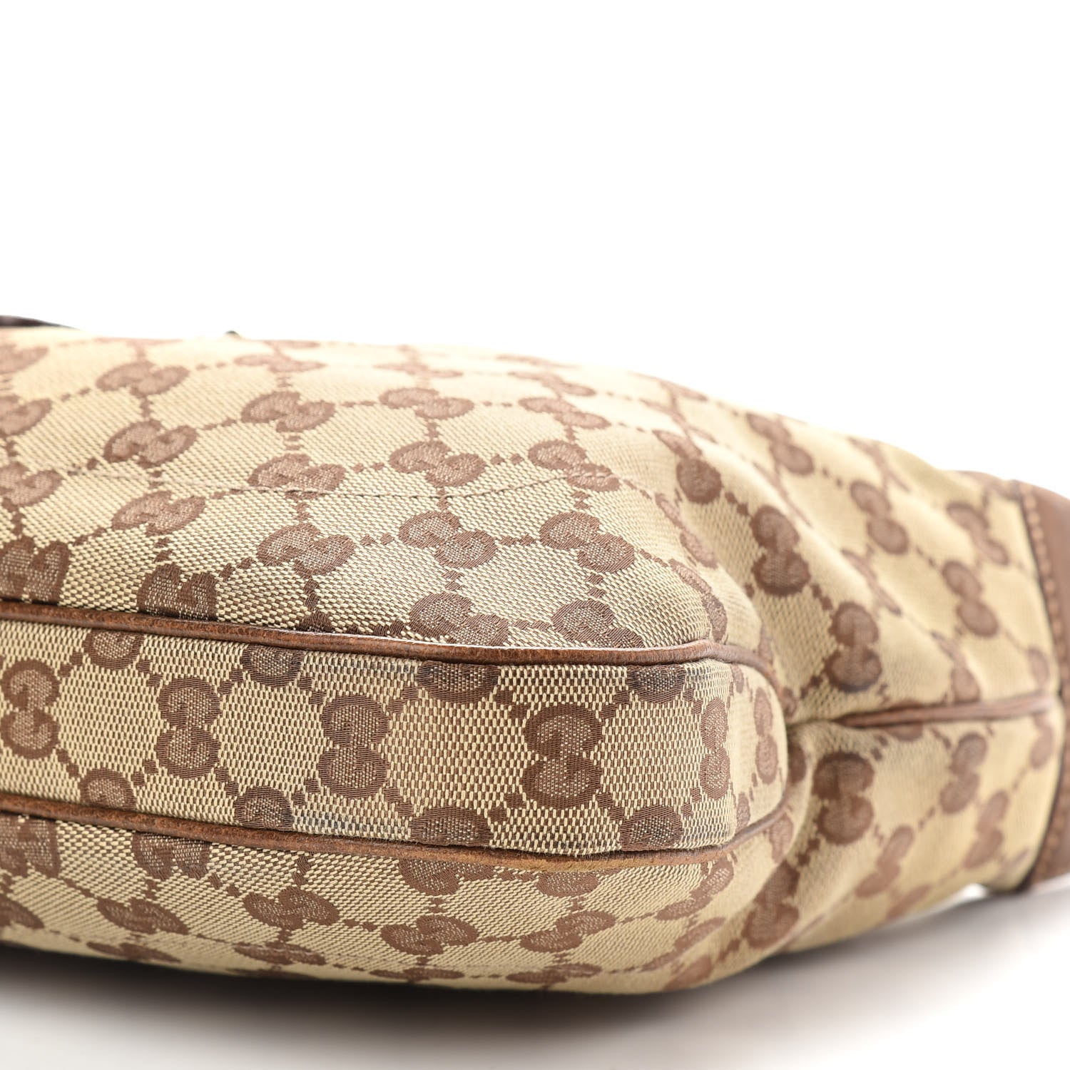 Gucci Monogram Small Jackie O Hobo Brown 11 of 11