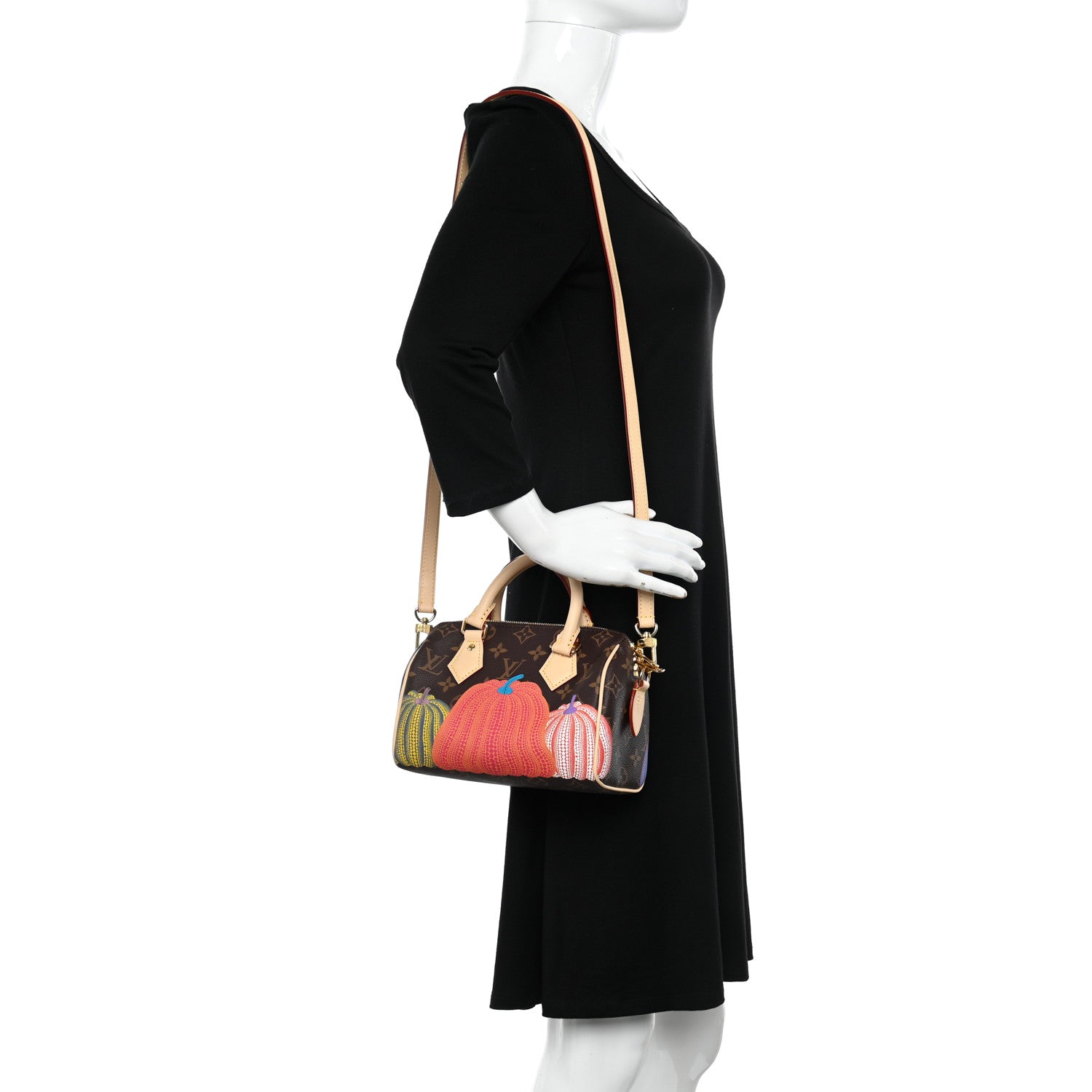Louis Vuitton LV X YK Monogram Pumpkins Speedy Bandouliere 20 2 of 10