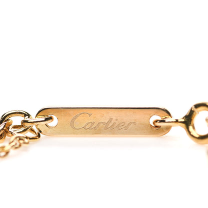 Cartier 18K Yellow Gold Medium Hearts and Symbols Necklace 9 of 11