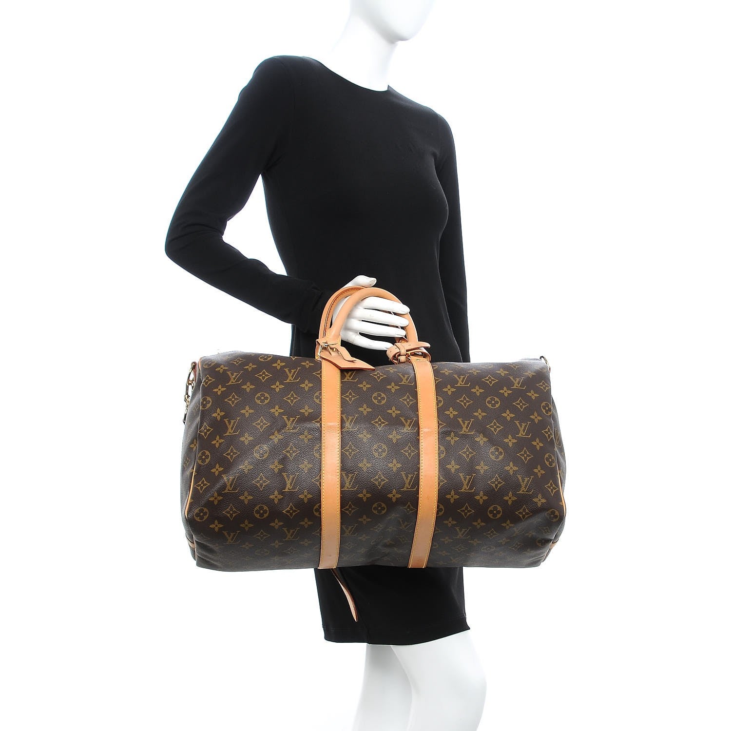 Louis Vuitton Monogram Keepall Bandouliere 50 3 of 17
