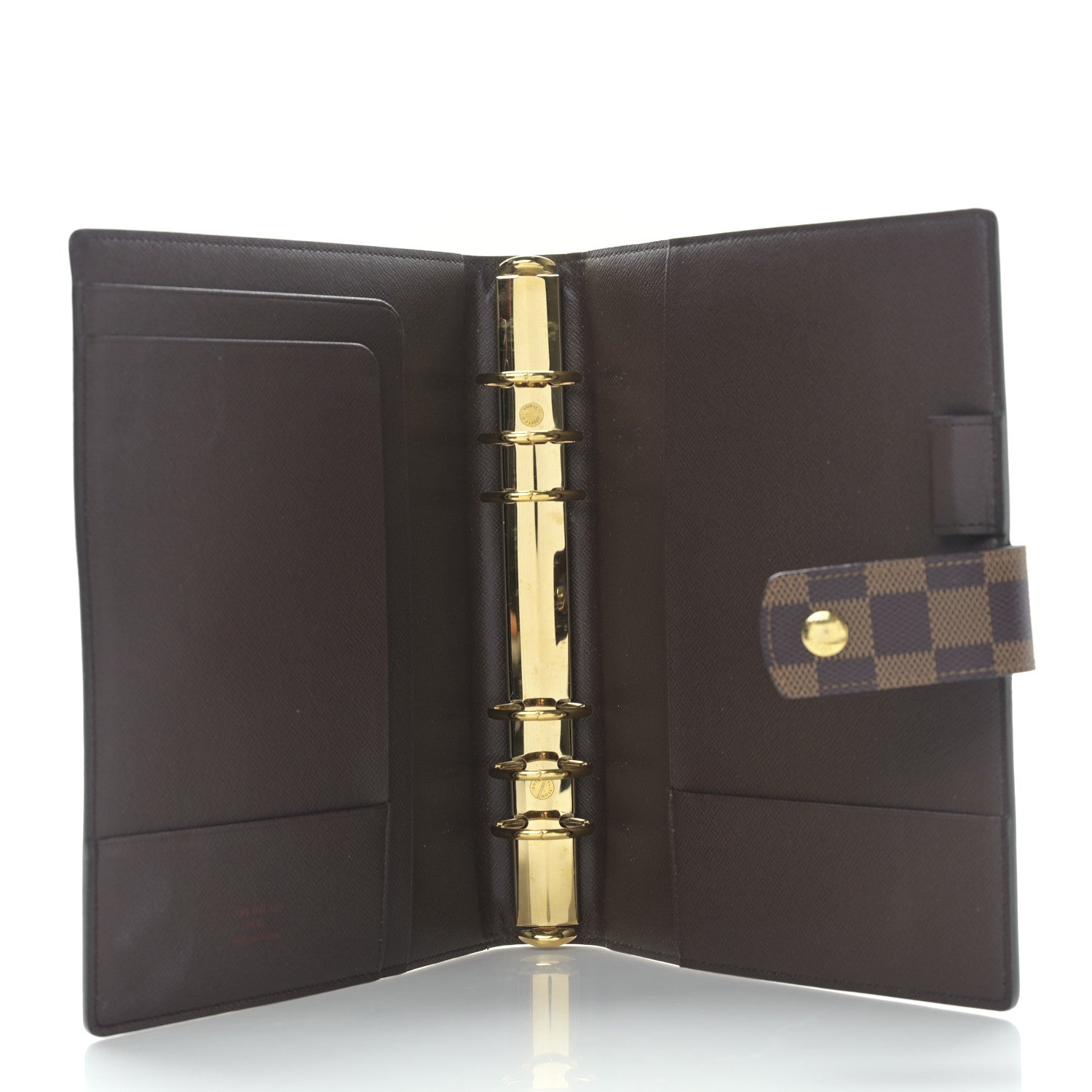 Louis Vuitton Damier Ebene Large Ring Agenda Cover 5 of 8