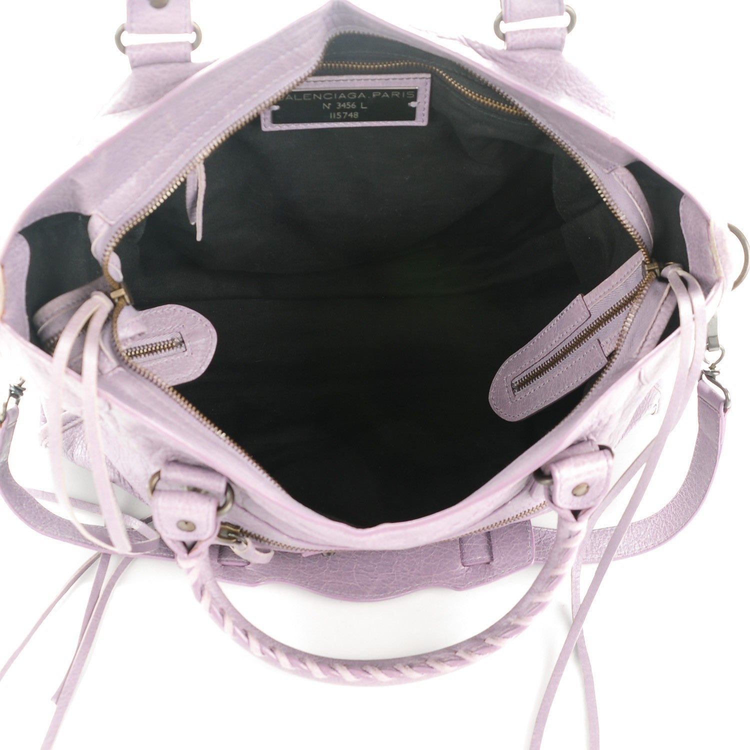 Balenciaga Agneau Classic Hardware City Glycine 5 of 8