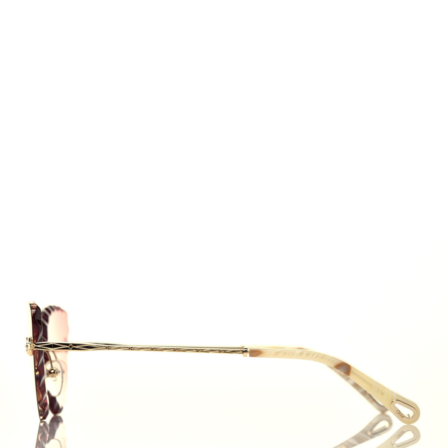 Chloe Metal Rosie Cat Eye Sunglasses Pink 3 of 7