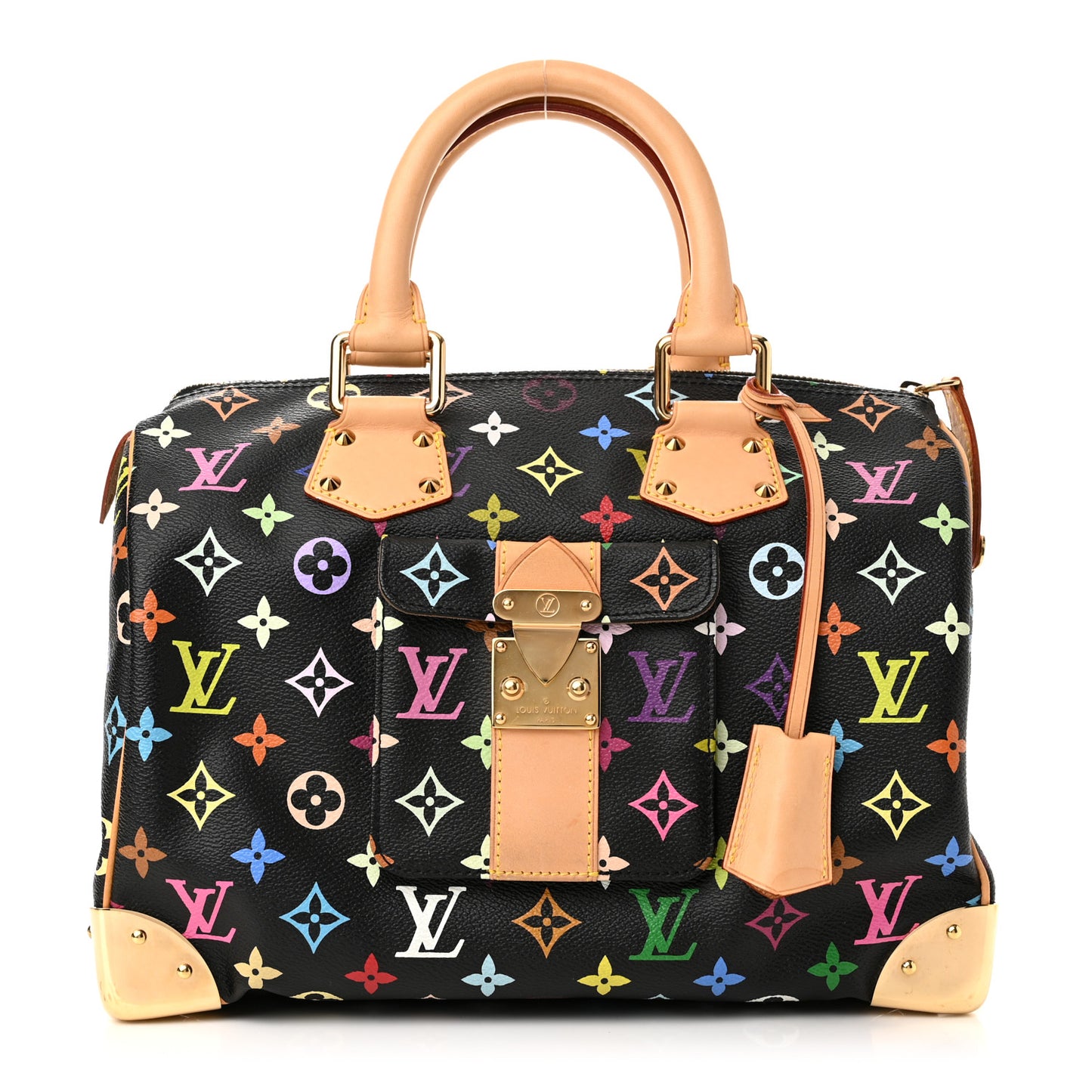 Monogram Multicolor Speedy 30 Black