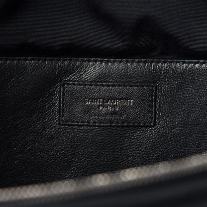 Saint Laurent Lambskin Subway Belt Bag Black 9 of 11