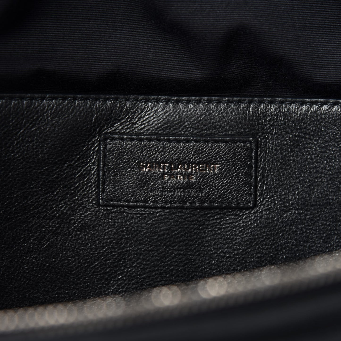 Lambskin Subway Belt Bag Black