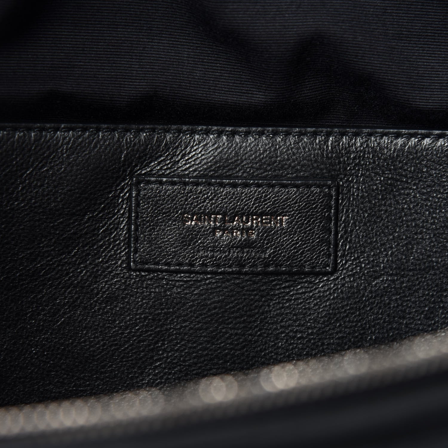 Saint Laurent Lambskin Subway Belt Bag Black 9 of 11