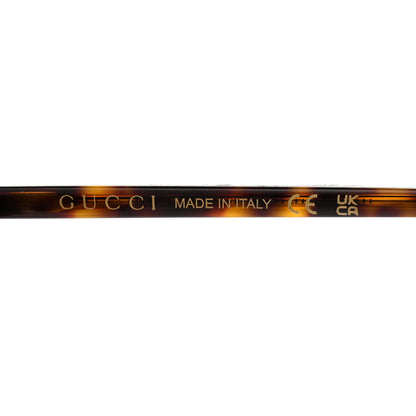 Gucci Acetate Oversize Round Frame Sunglasses GG0546SK Tortoise 6 of 8