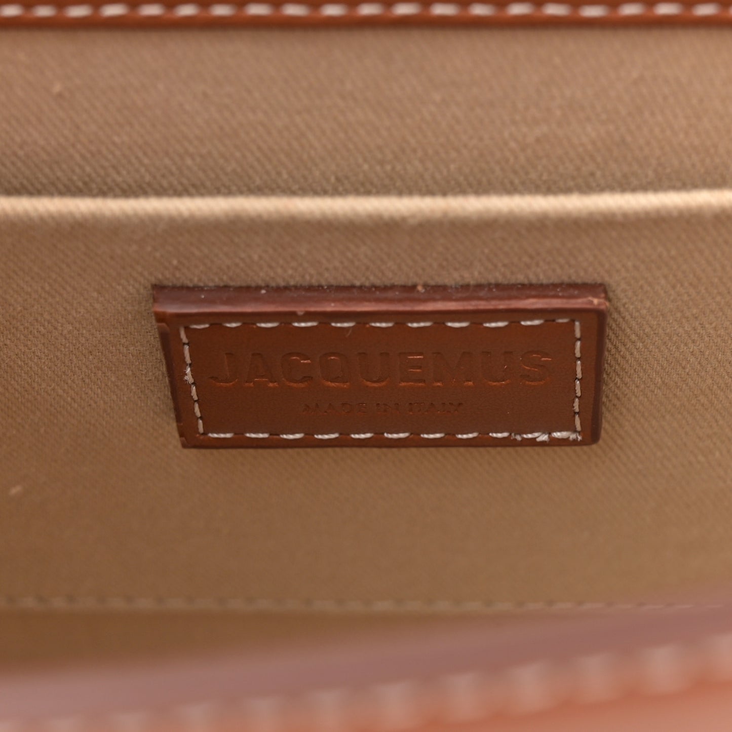 Smooth Calfskin Le Grand Chiquito Light Brown