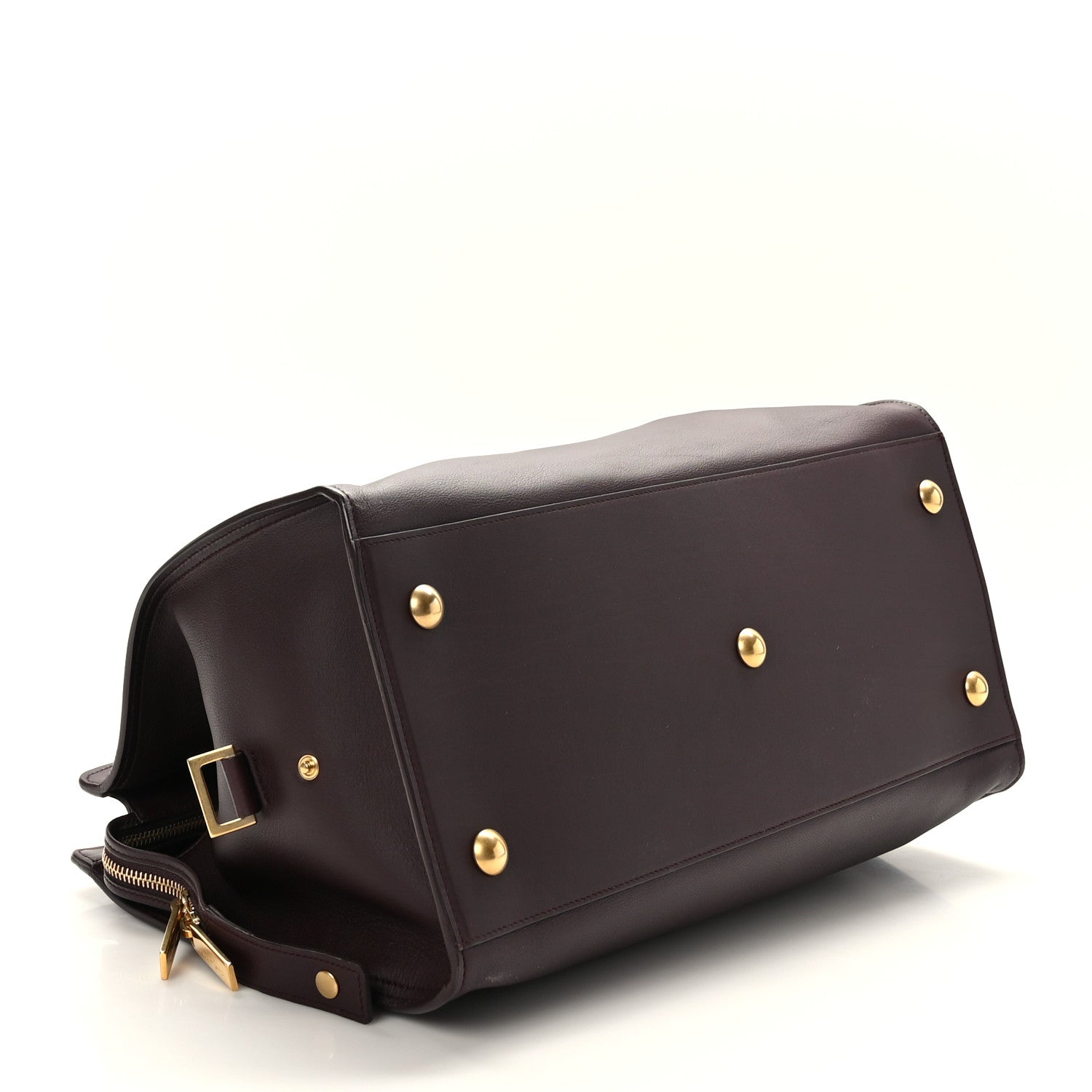 Saint Laurent Calfskin Small Classic Y Cabas Bordeaux 4 of 10