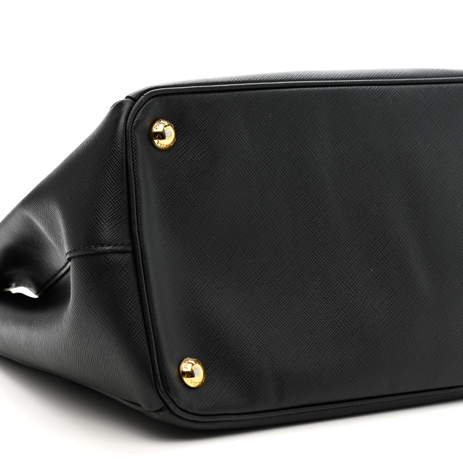 Prada Saffiano Lux Medium Double Zip Black 9 of 13