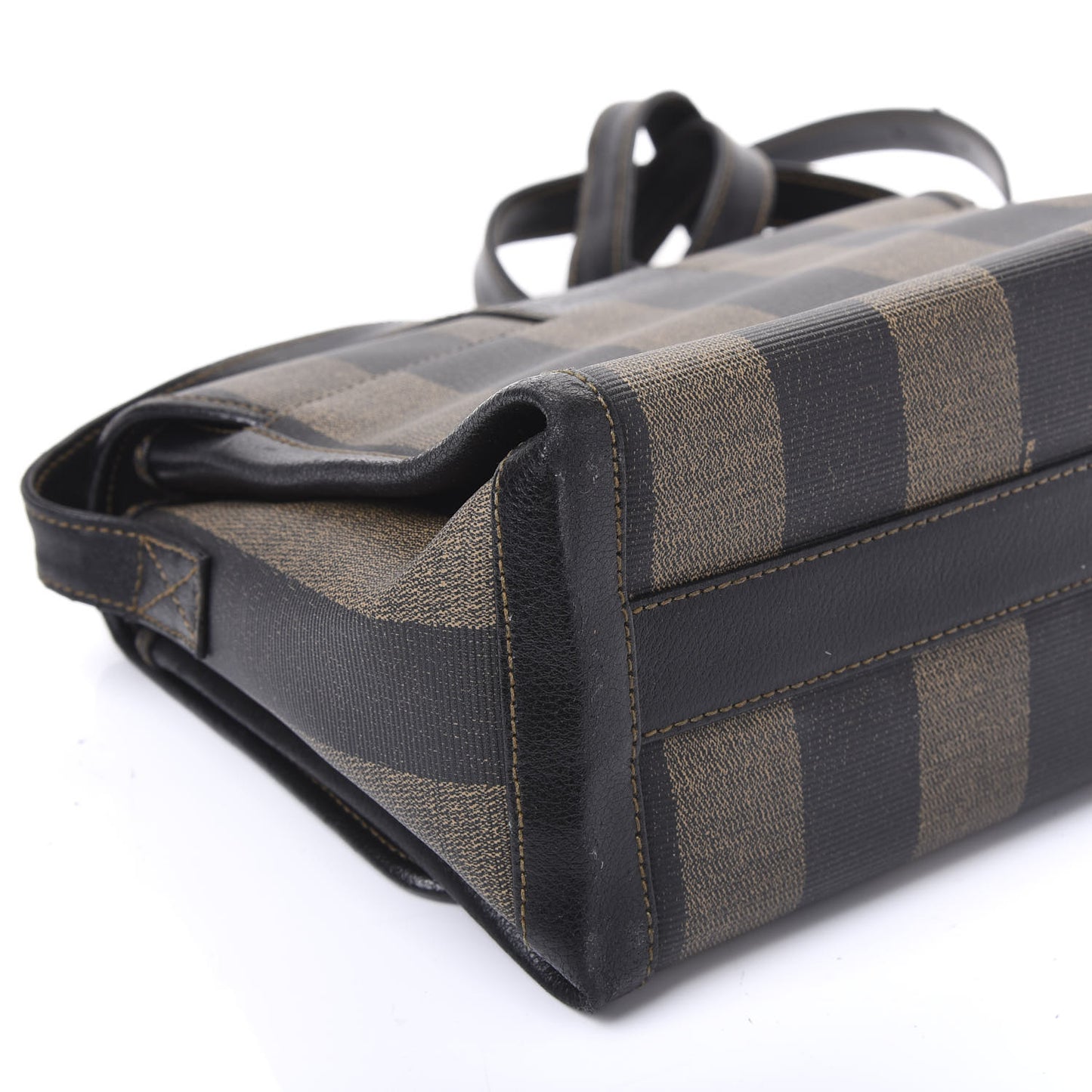 Calfskin Pequin Spalmati Crossbody Bag Tobacco