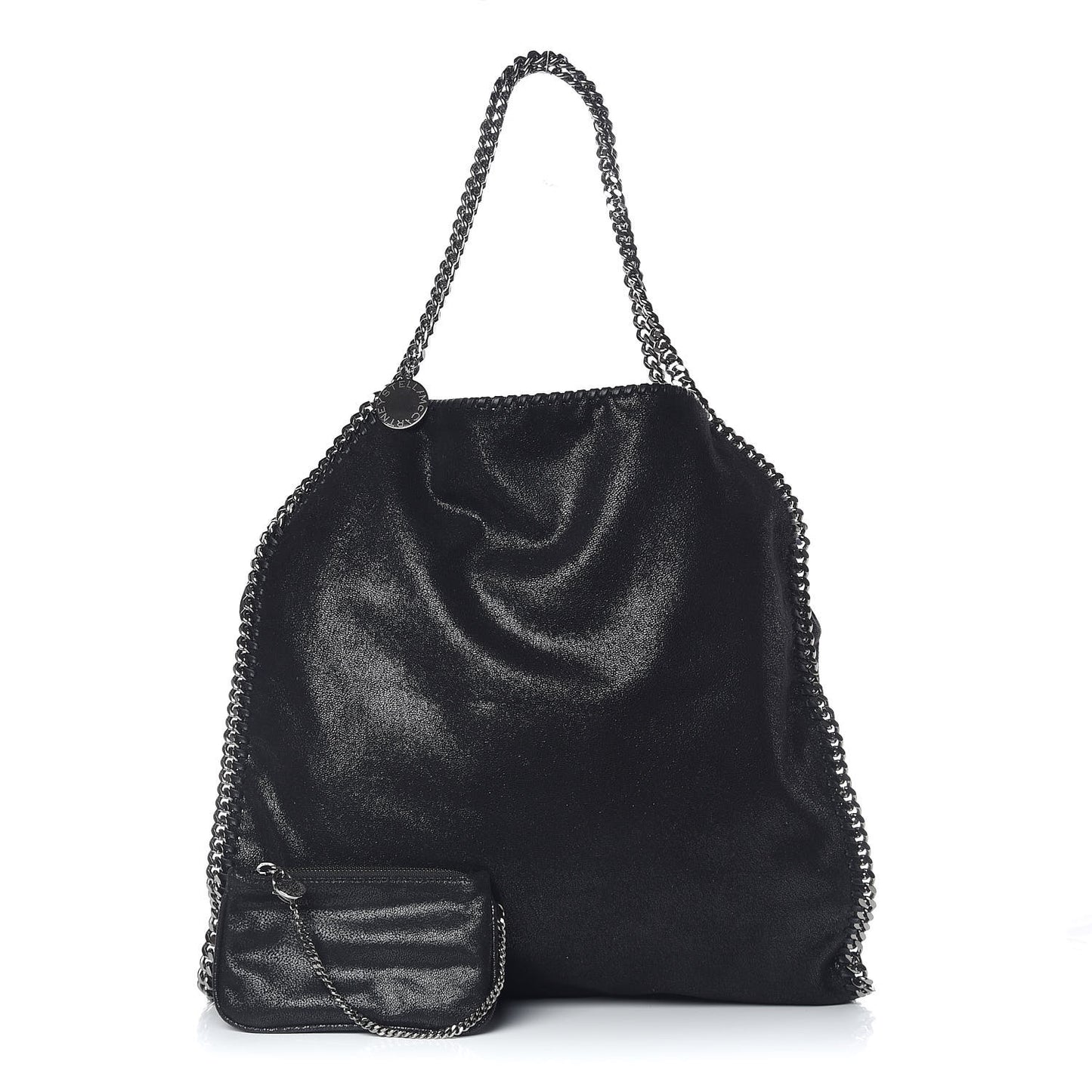 Shaggy Deer Big Falabella Tote Black