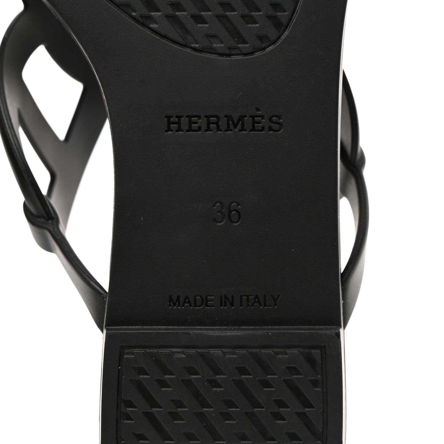 Rubber Womens Egerie Sandals 36 Black