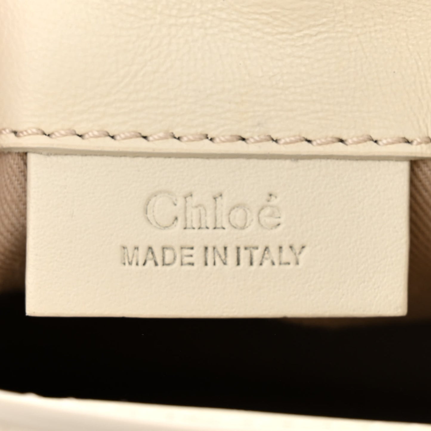 Calfskin Quilted Mini Faye Backpack Natural White