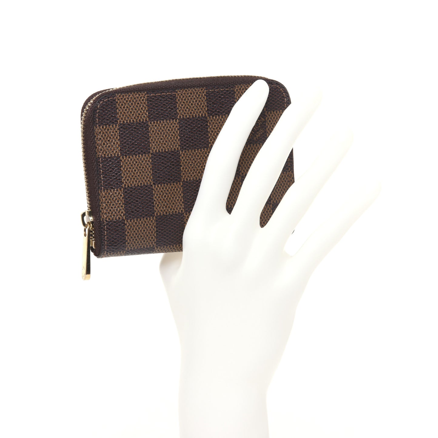 Damier Ebene Zippy Coin Purse
