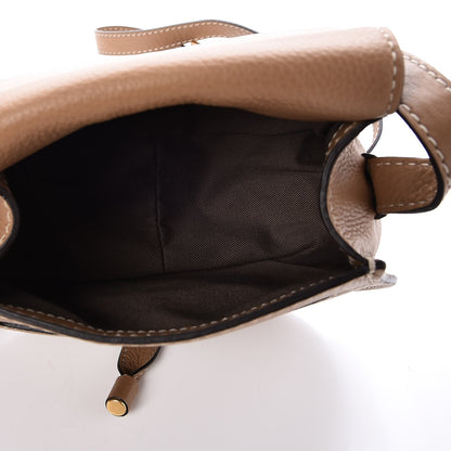 Chloe Calfskin Mini Marcie Round Crossbody Bag Nut 5 of 8