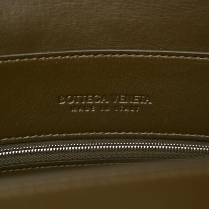 Bottega Veneta Calfskin Intrecciato Medium Andiamo Messenger Bag Kaki 7 of 10