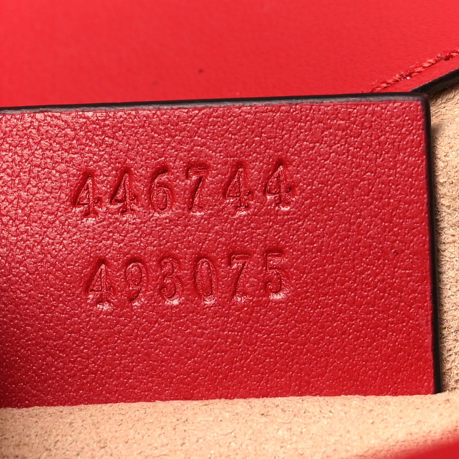 Gucci Calfskin Matelasse Mini GG Marmont Shoulder Bag Hibiscus Red 7 of 10