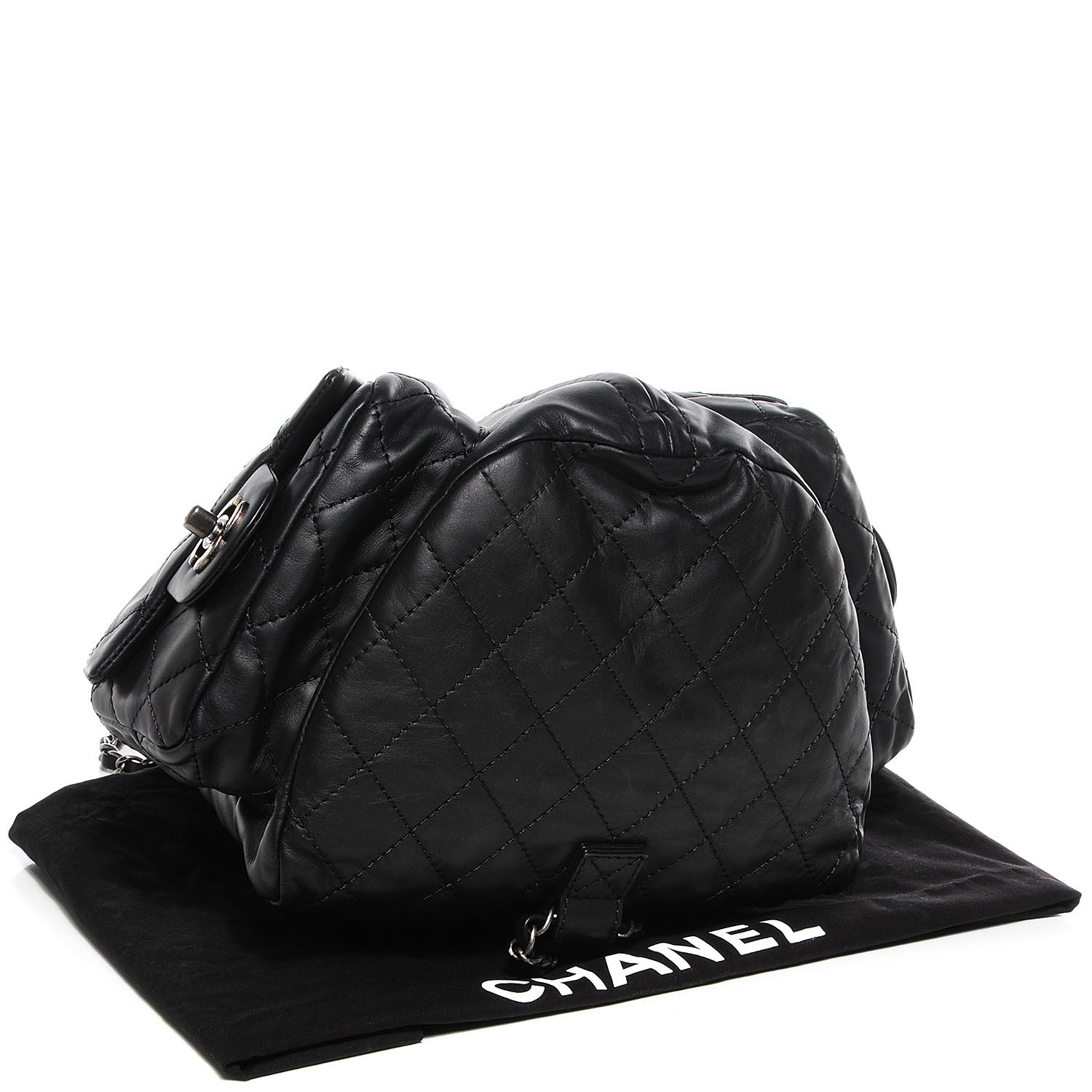 Chanel Calfskin Large Backpack Is Back Black 3 of 10
