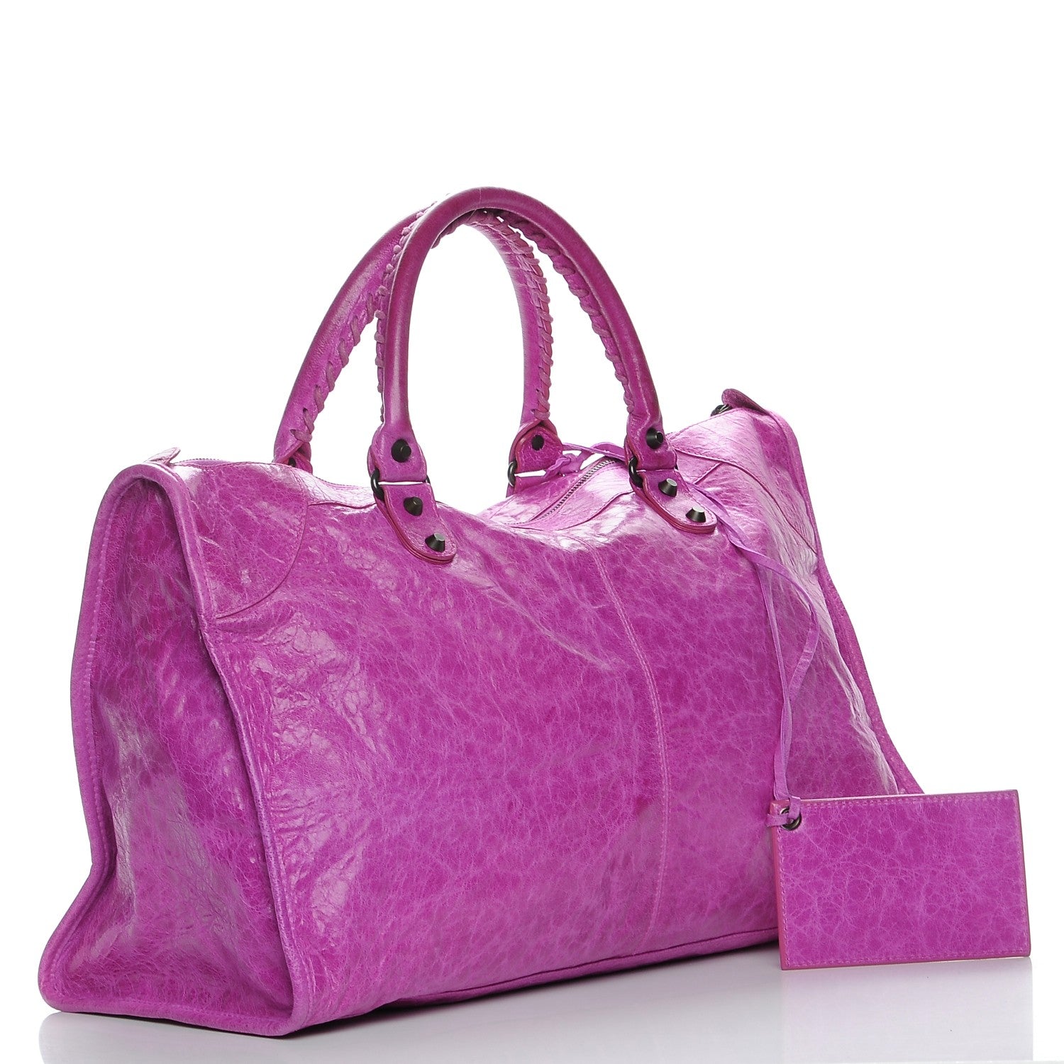 Balenciaga Agneau Classic Hardware Work Amethyst 3 of 7