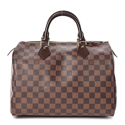 Louis Vuitton Damier Ebene Speedy 30 1 of 10