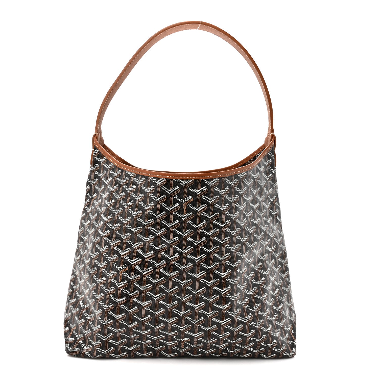 Goyard Goyardine Boheme Hobo Black Gold 1 of 12