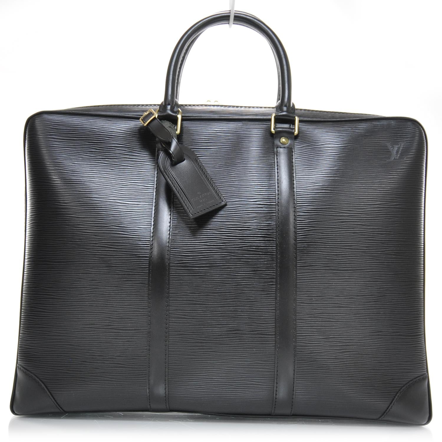 Louis Vuitton Epi Porte-Documents Voyage Briefcase Black 1 of 8