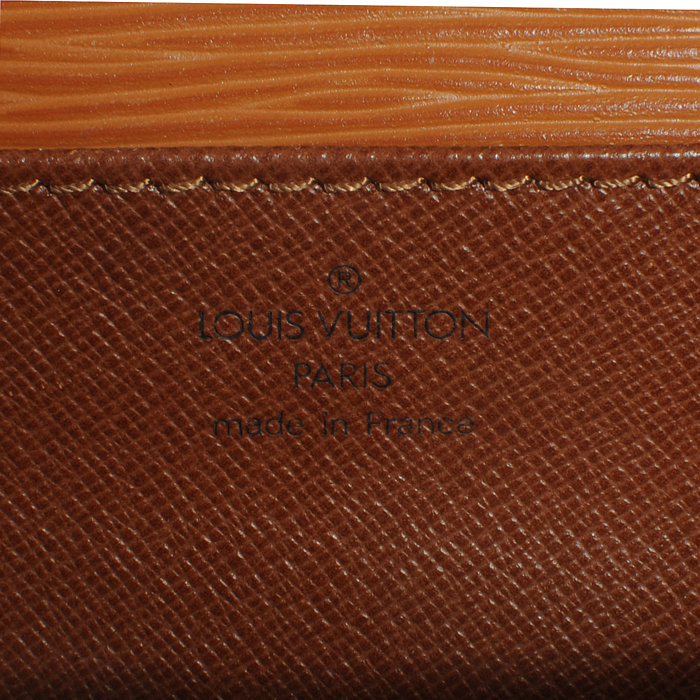 Louis Vuitton Epi Serviette Ambassadeur Briefcase Gold 5 of 8