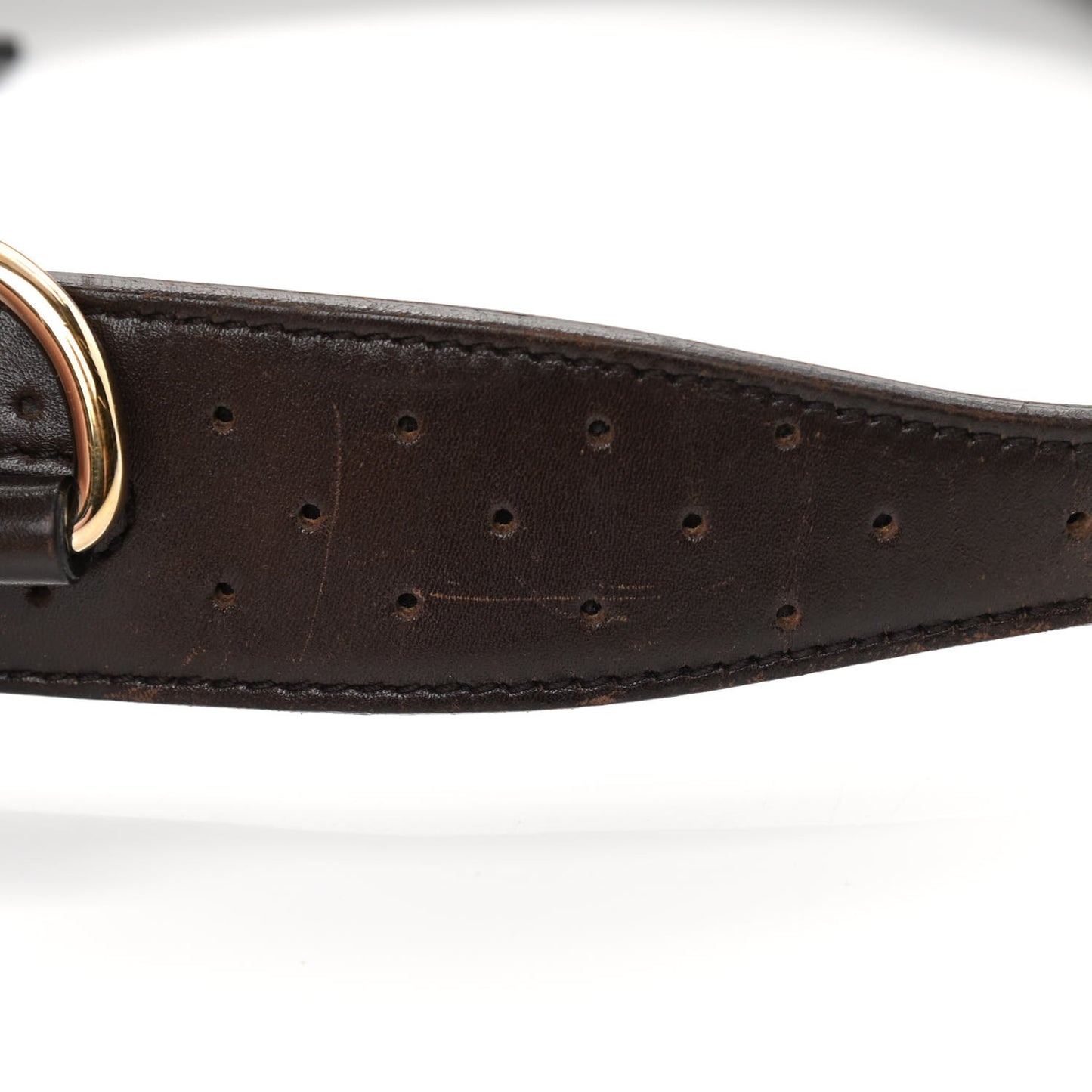 Monogram Web GG Reins Hobo Brown