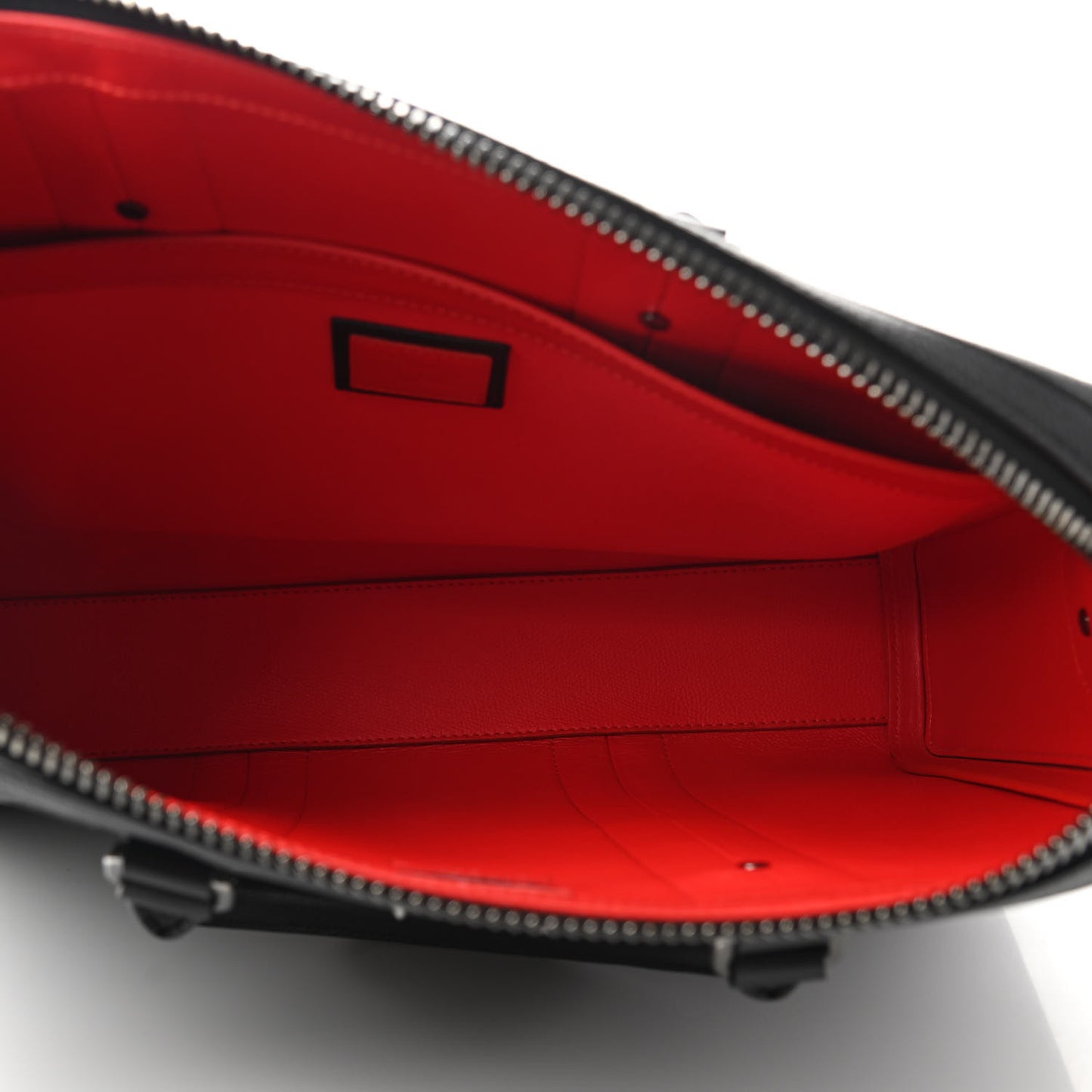 Calfskin Streetwall Briefcase Black