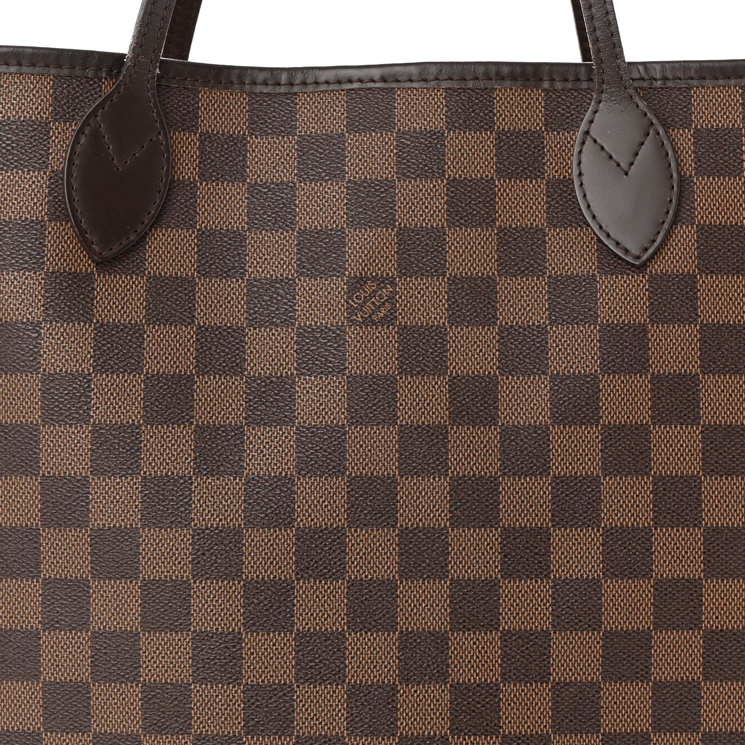 Louis Vuitton Damier Ebene Neverfull MM 7 of 9