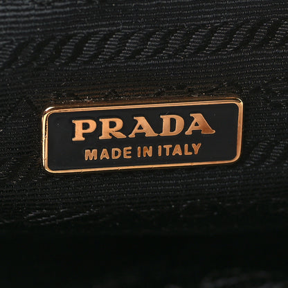 Prada Vitello Drive Shoulder Bag Black 6 of 9