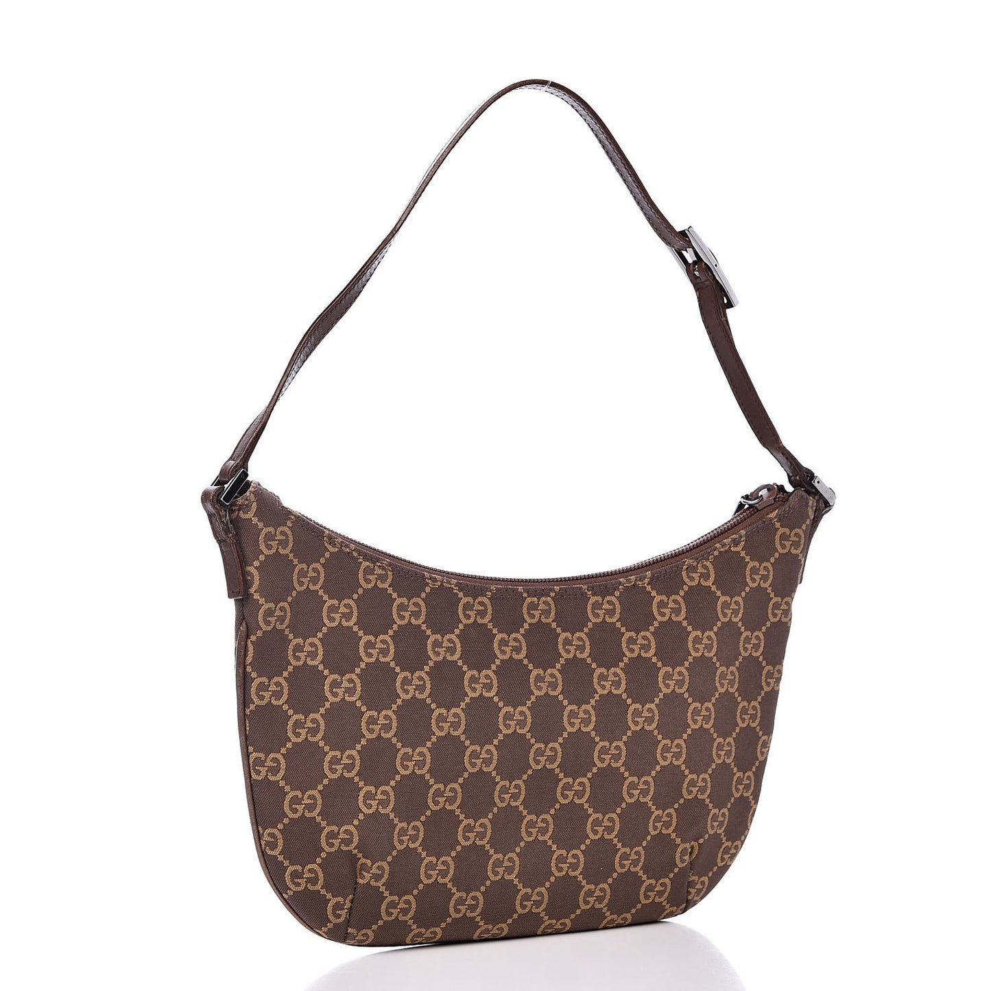 Monogram Shoulder Bag Dark Brown