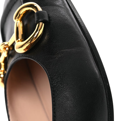 Gucci Malaga Kid Horsebit Ballet 25mm Flats 40 Black 15 of 18