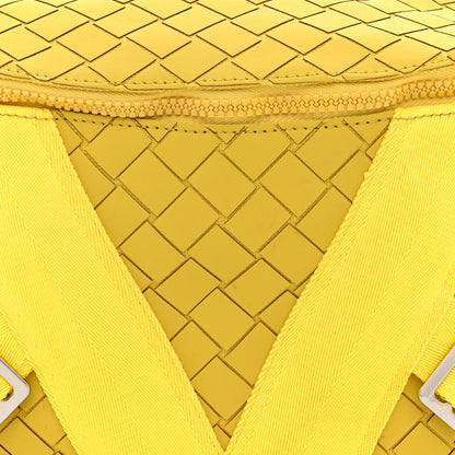 Bottega Veneta Nappa Intrecciato Carved Panels Belt Bag Yellow 8 of 11
