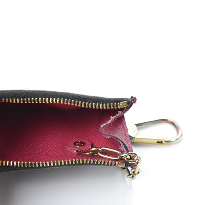 Louis Vuitton Monogram Multicolor Key Pouch Black Grenade 4 of 8