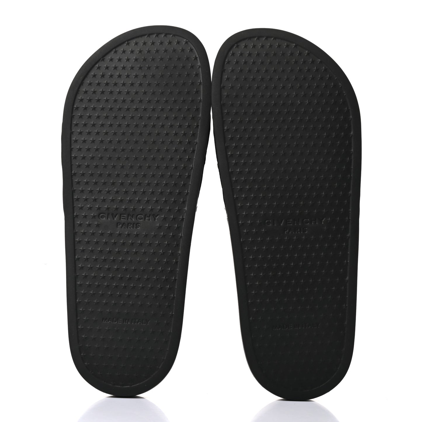 Lambskin Logo Embossed 4G Womens Sandals 38 Black