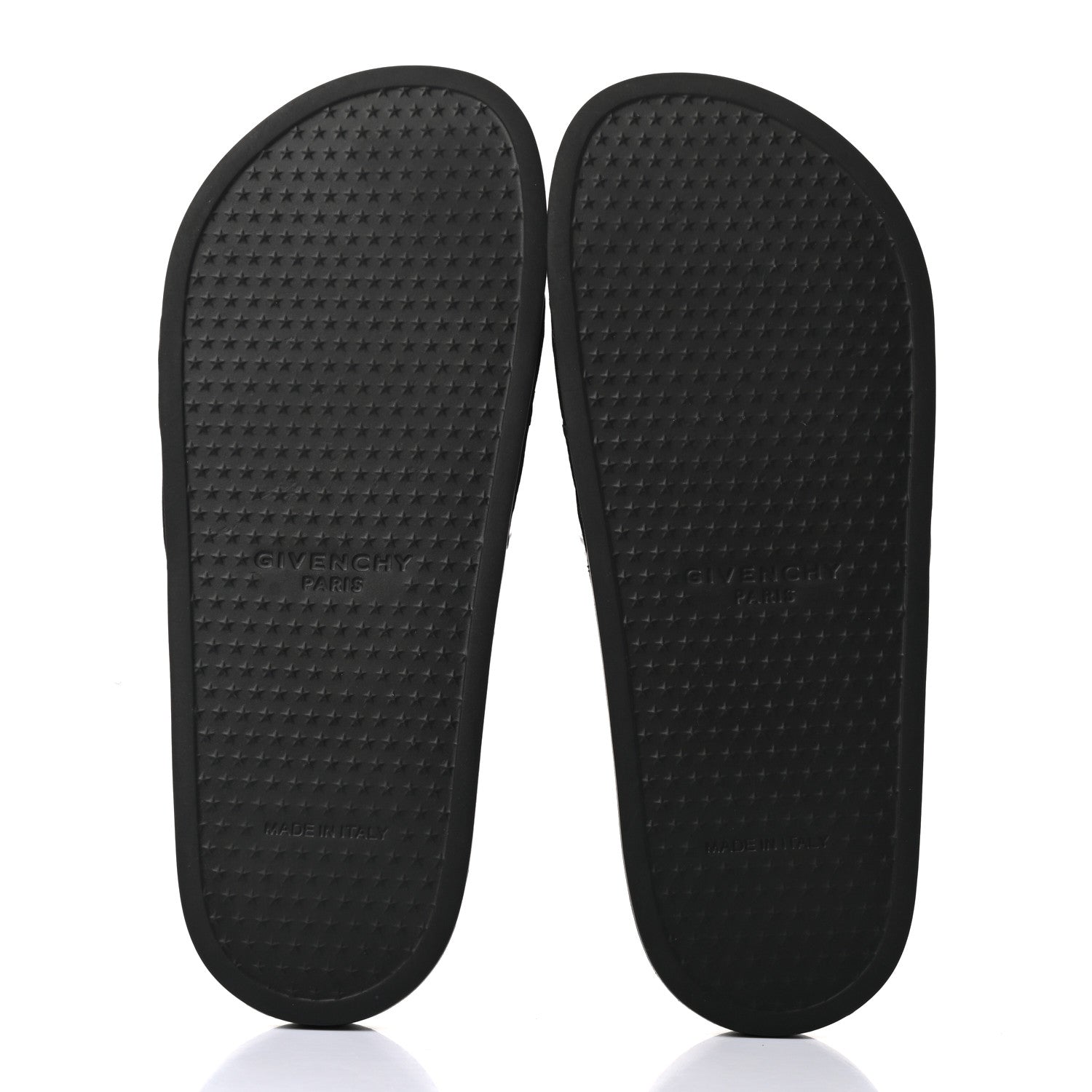 Givenchy Lambskin Logo Embossed 4G Womens Sandals 38 Black 5 of 10