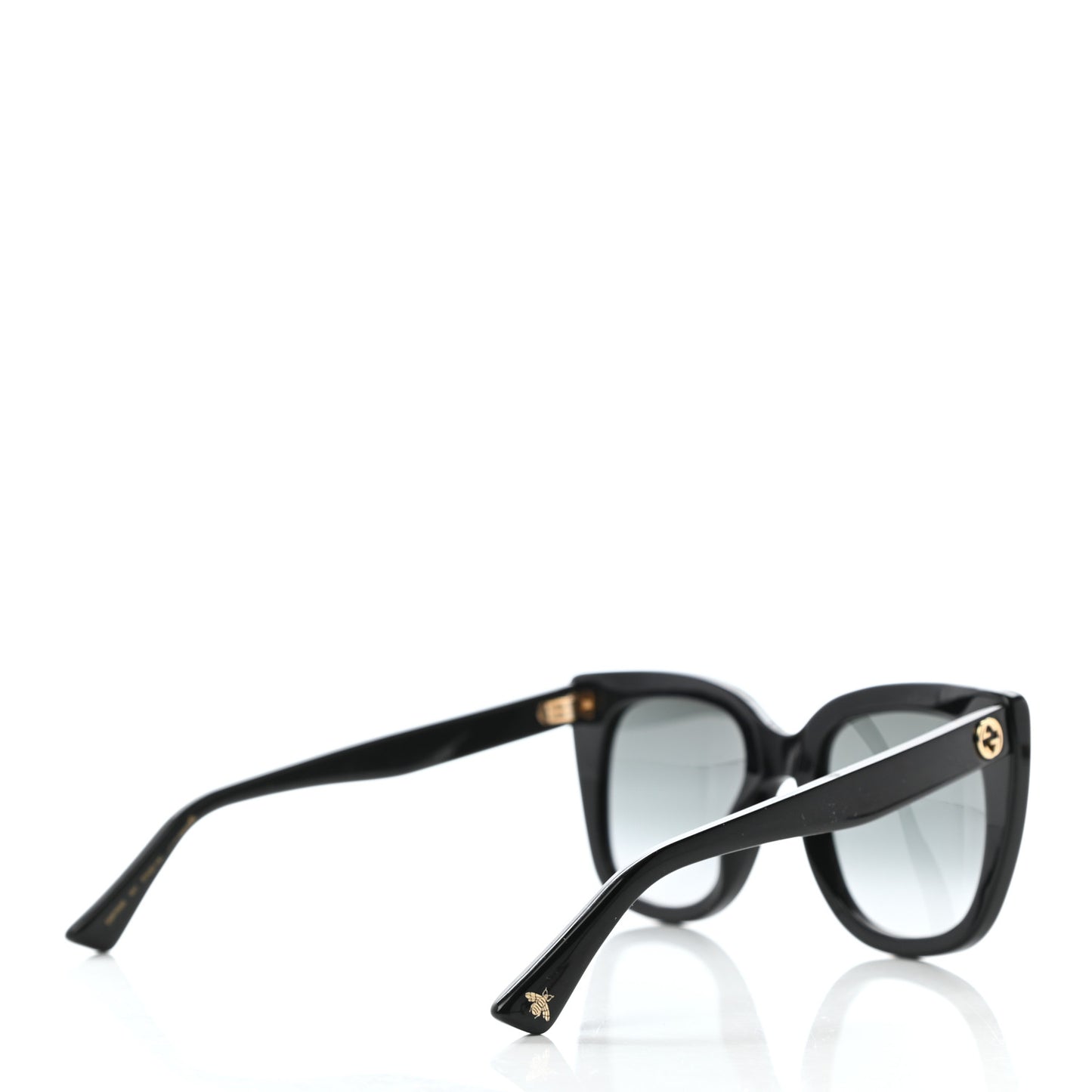 Acetate Cat Eye GG0163/S Sunglasses Black