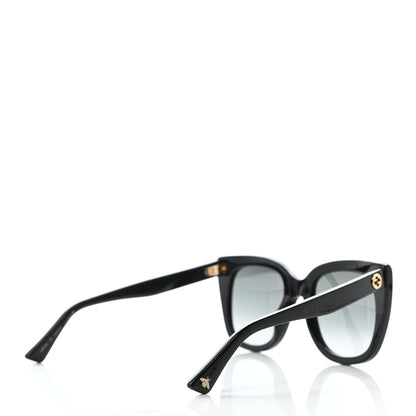 Gucci Acetate Cat Eye GG0163/S Sunglasses Black 4 of 7
