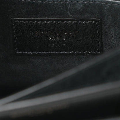 Saint Laurent Calfskin Medium Monogram Sunset Black 10 of 13