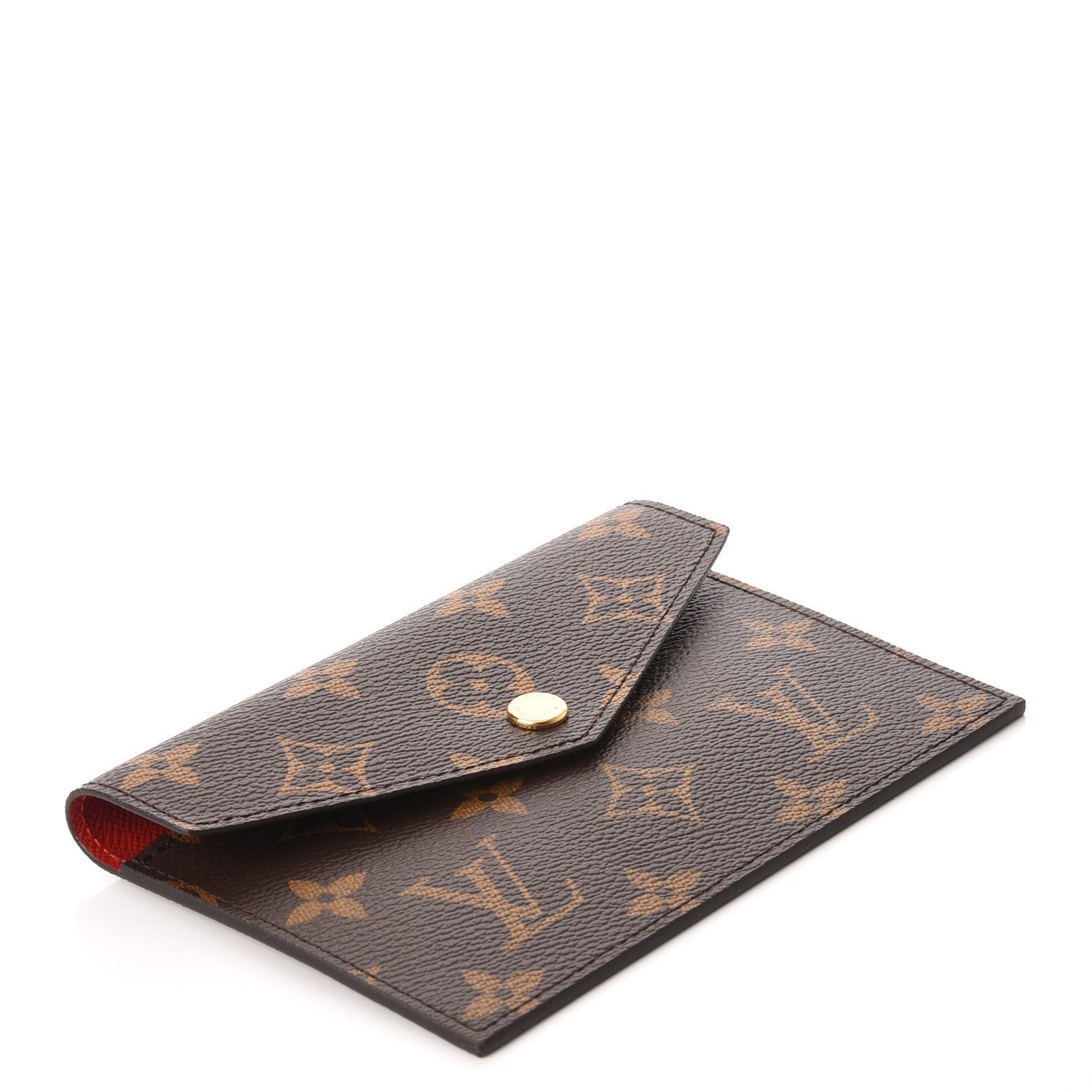Louis Vuitton Monogram Daily Organizer Envelope Insert Red 4 of 7