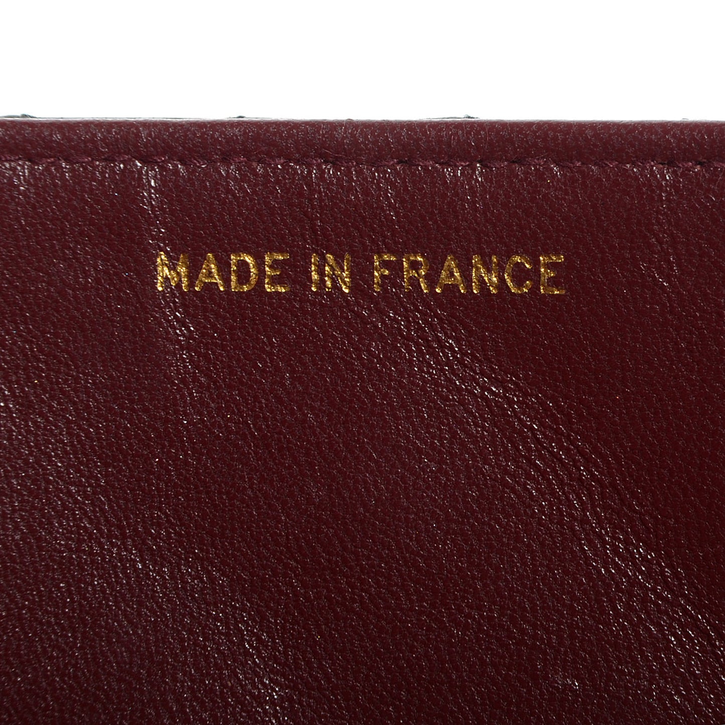 Lambskin Medium Single Flap Black