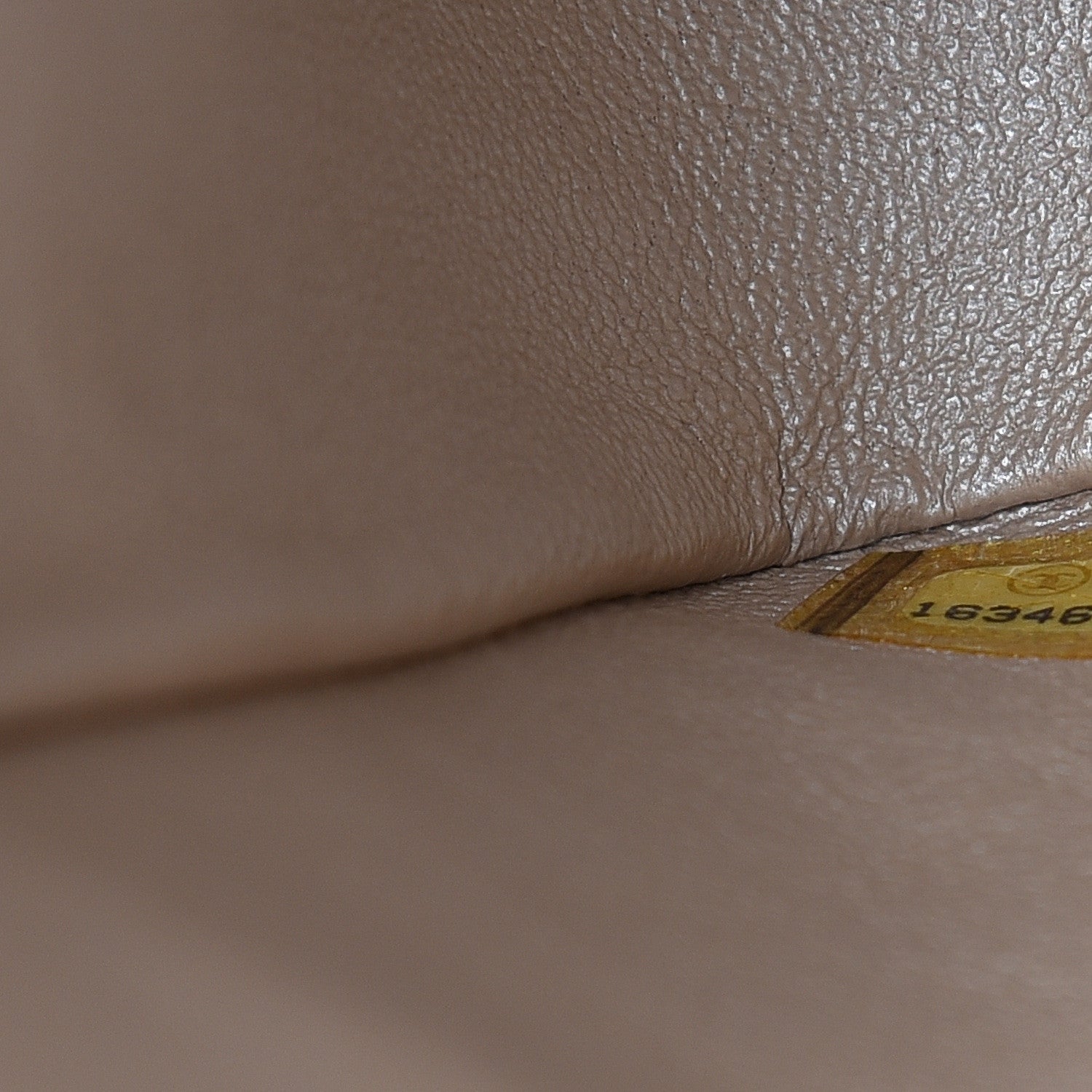 Chanel Pearly Caviar Quilted Jumbo Double Flap Light Beige 6 of 11