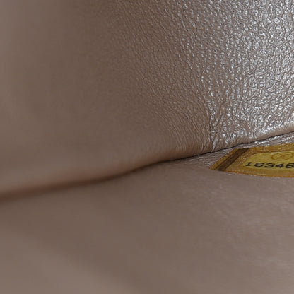 Chanel Pearly Caviar Quilted Jumbo Double Flap Light Beige 6 of 11