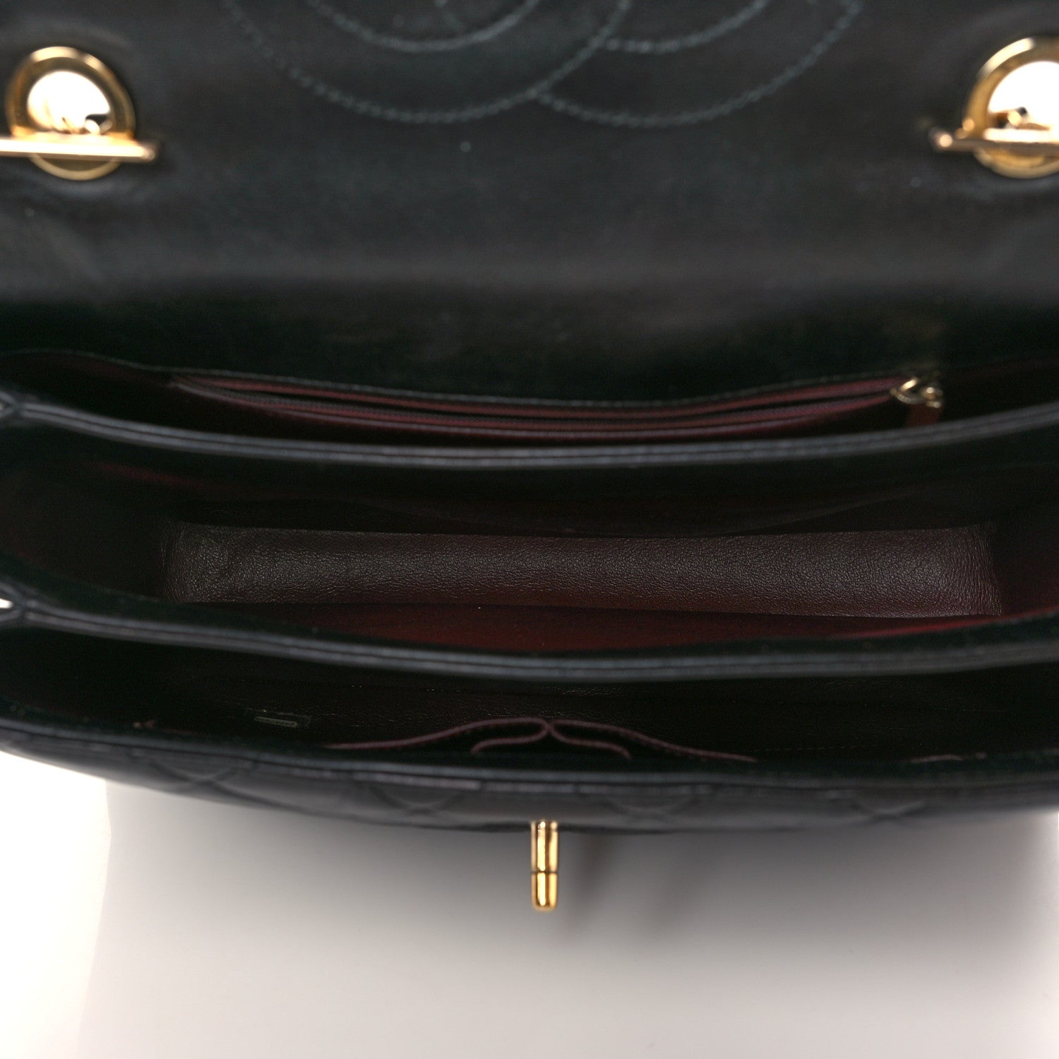 Chanel Lambskin Quilted Medium Trendy CC Flap Dual Handle Bag Black 5 of 8