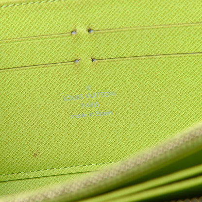 Louis Vuitton Monogram Multicolor Zippy Wallet Black Pistachio 6 of 8