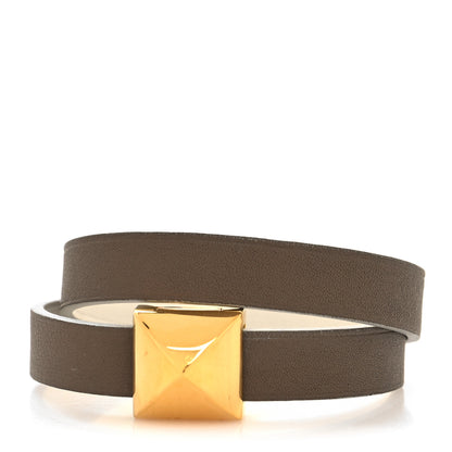 Hermes Swift Medor Infini Double Tour Bracelet T2 Etoupe 1 of 6
