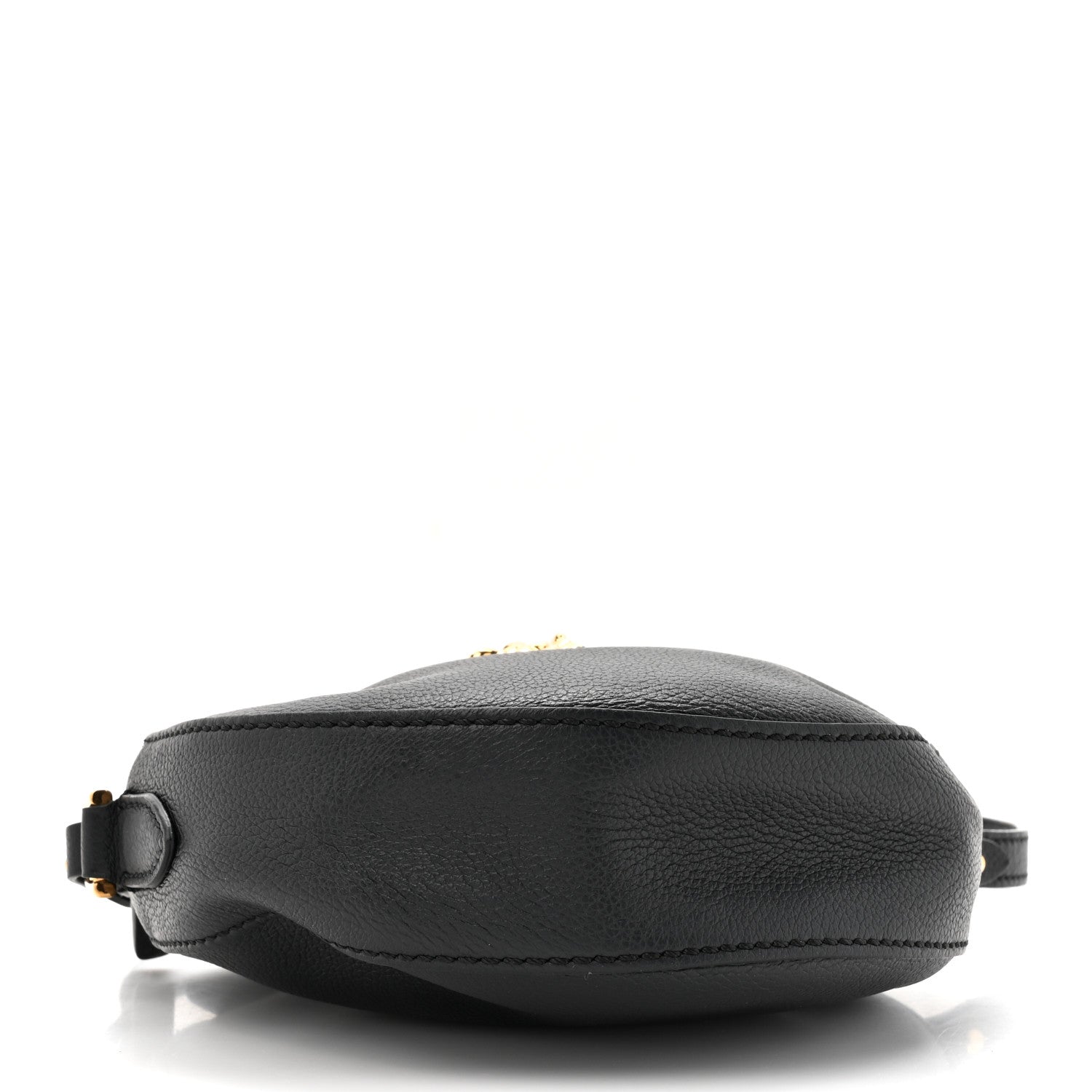 Versace Calfskin La Medusa Round Camera Bag Black 4 of 11
